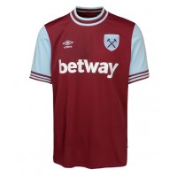 West Ham United Crysencio Summerville #7 Domáci futbalový dres 2024-25 Krátky Rukáv